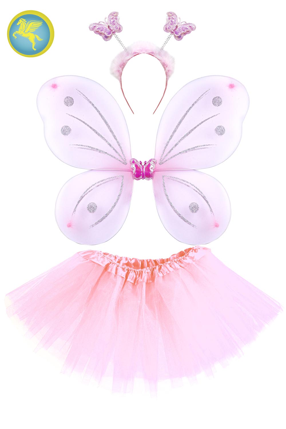 SET FARFALLA ROSA